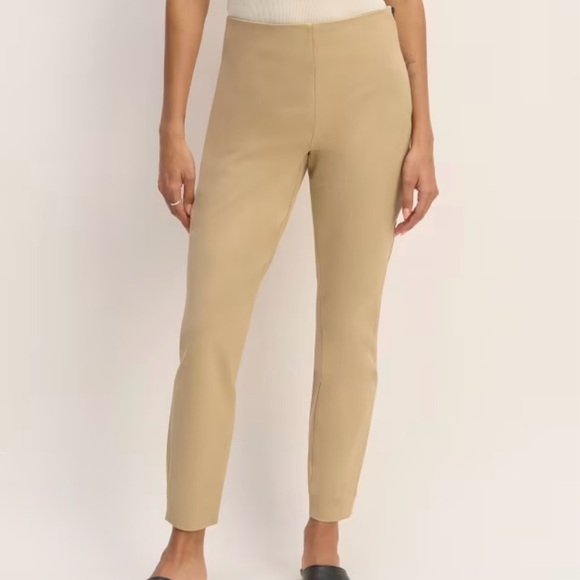 Everlane Women’s Tan Stretch Trousers - Picture 4 of 11